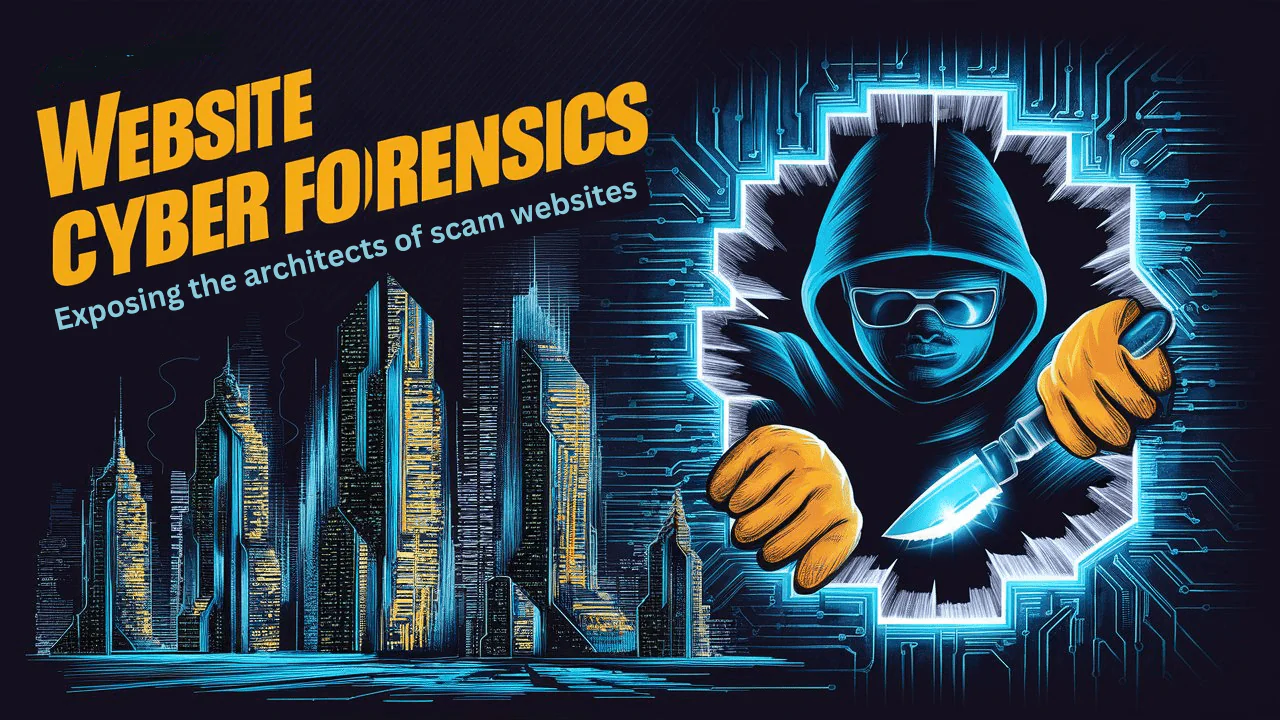 Website Cyber Forensics: Exposing the Architects of Scam Websites