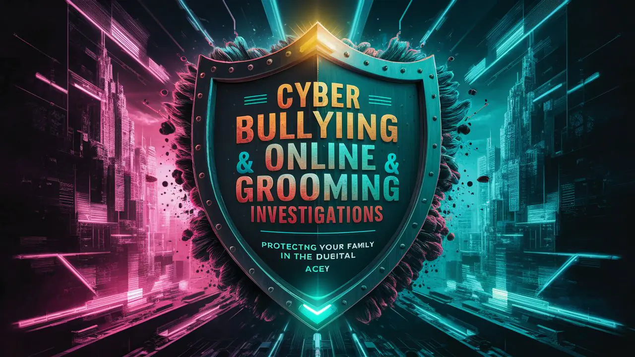 1. Cyber Bullying & Online Grooming Investigations: Protecting Your Family in the Digital Age